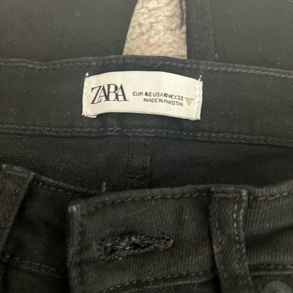 Zara Crop flare jeans - Picture 2 of 3